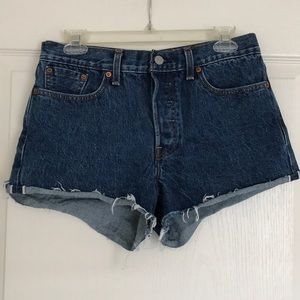 Levi’s high waisted short cutoffs